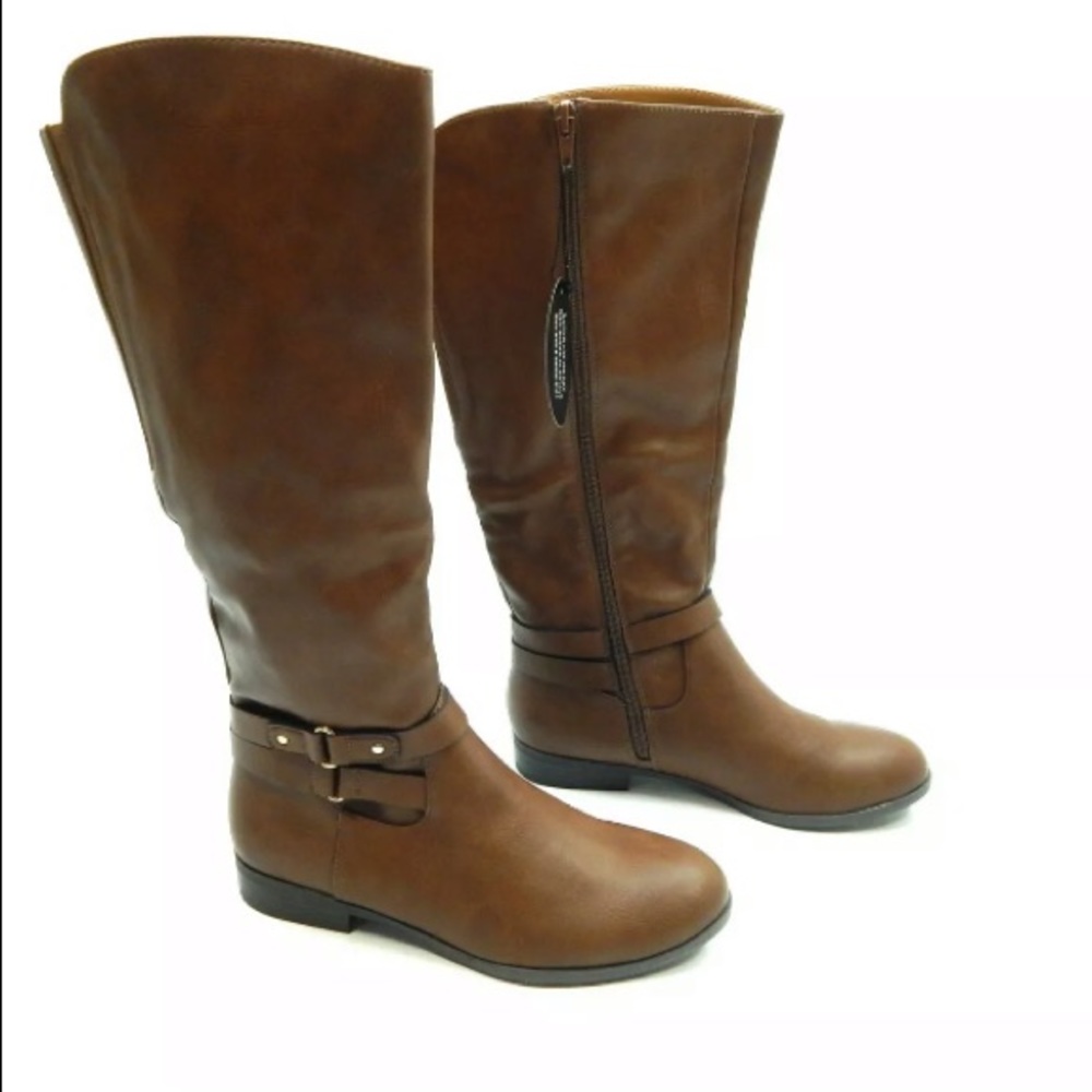 Style & Co  Brown Knee High Boots.  Kindell Riding Boots Size 6.5